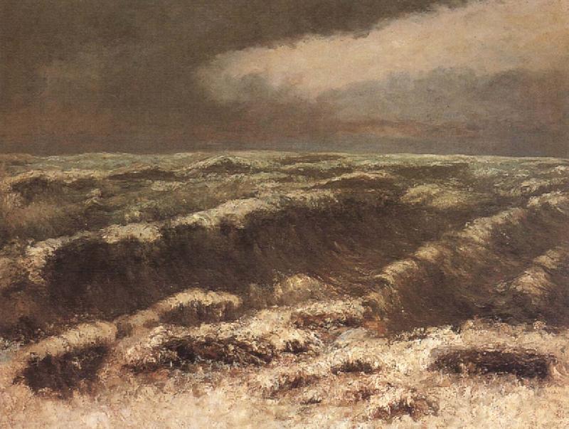 Gustave Courbet Wave